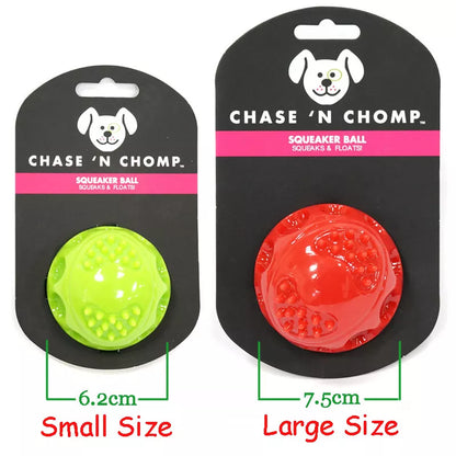 Dog Sqeaky Toys Squeaking Bouncing Ball Durable Pet Toys Squeaky Ball Bite Resistant for Small to Large Dogs