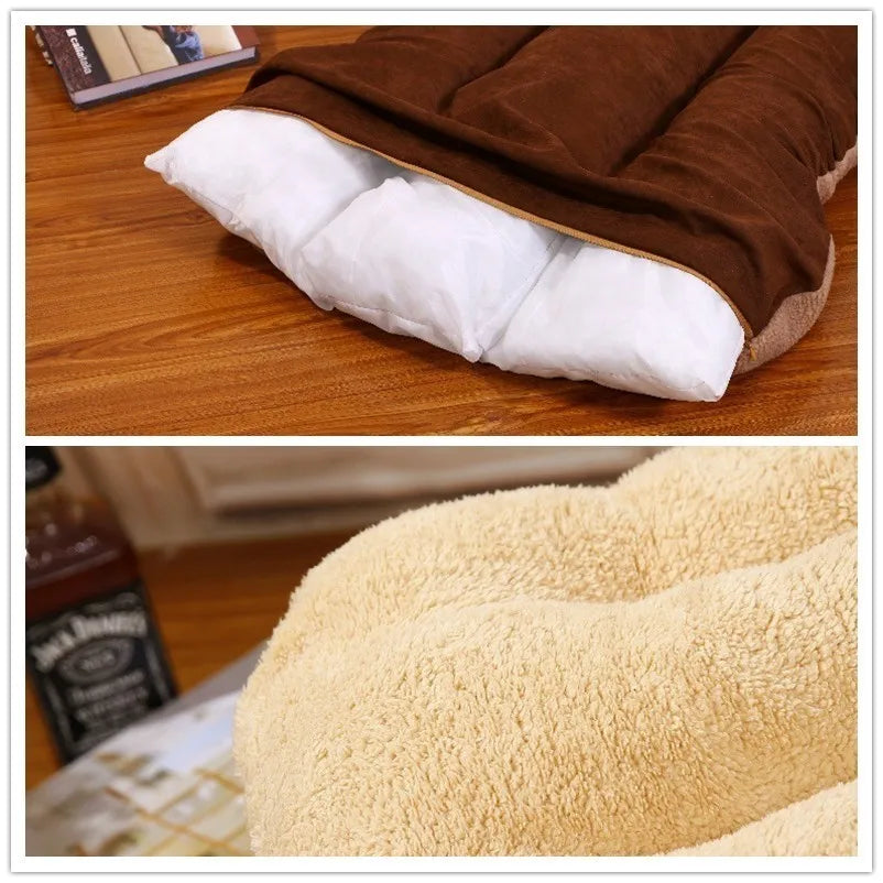 Pet Beds For Dogs Thick Washable Soft Medium Large Big Dog Bed House Removable Winter Warm Small Puppy Lounger Luxury