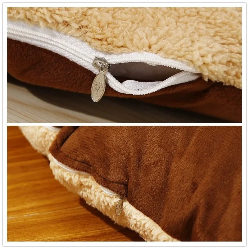 Pet Beds For Dogs Thick Washable Soft Medium Large Big Dog Bed House Removable Winter Warm Small Puppy Lounger Luxury