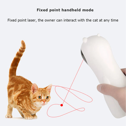 Cat Automatic LED Laser Toy Interactive Pet Handheld Mode Electronic Smart Teaser Toy