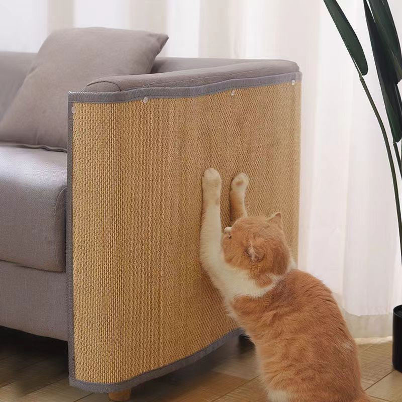 Anti Cat Scratch Sofa Protection Artifact Cat Scratch Board Pad Cat Paws Sharpen Mats Send Nail Fixed Cat Toys