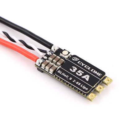 4PCS CYCLONE 45A/35A Blheli_S ESC Supporting 2-6S Lipo Power Supply for RC FPV Quadcopter Airplanes Drone