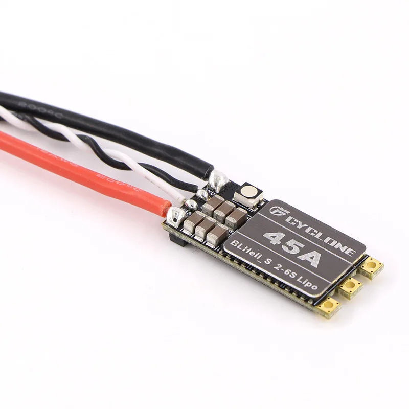 4PCS CYCLONE 45A/35A Blheli_S ESC Supporting 2-6S Lipo Power Supply for RC FPV Quadcopter Airplanes Drone