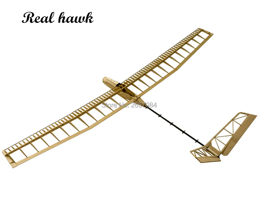 Balsawood RC Airplanes Model Laser Cut Glider Electric Power UZI 1400Mm Wingspan Building Kit Woodiness Model /WOOD PLANE