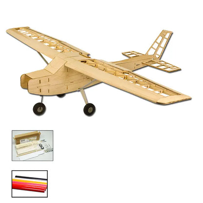 Balsawood Airplane Model Laser Cut Training Trainer T20 Cessna152 1200Mm 47 Inch Balsa Building Kit Woodiness Model WOOD PLANE