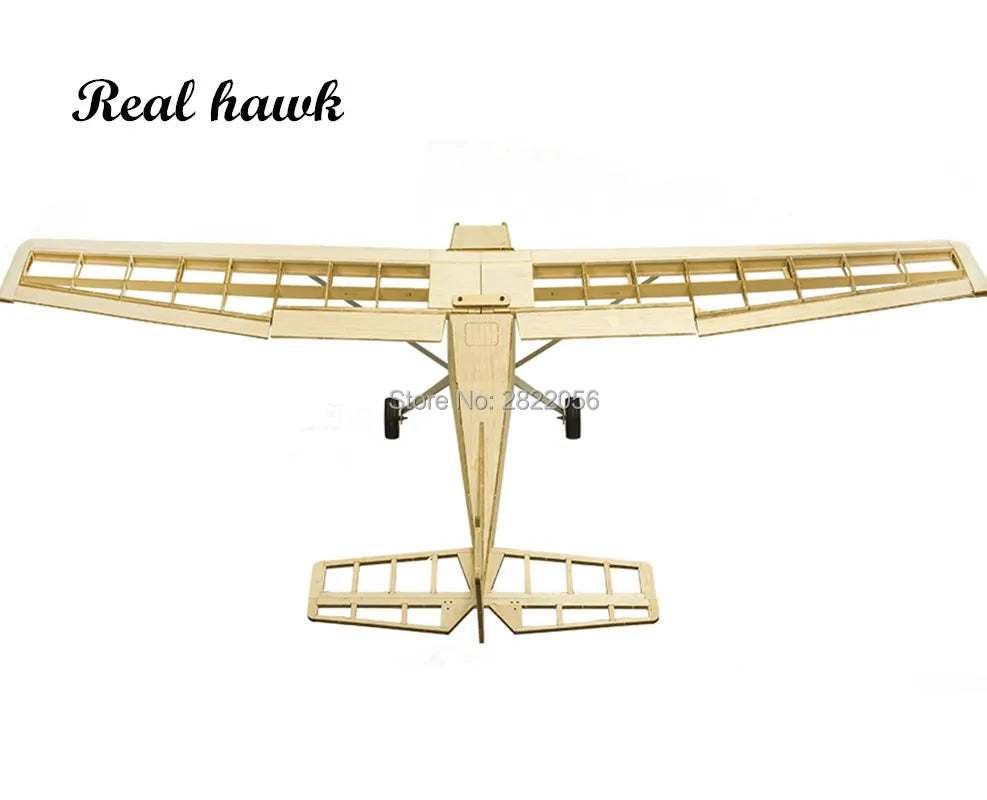 Balsawood Airplane Model Laser Cut Training Trainer T20 Cessna152 1200Mm 47 Inch Balsa Building Kit Woodiness Model WOOD PLANE