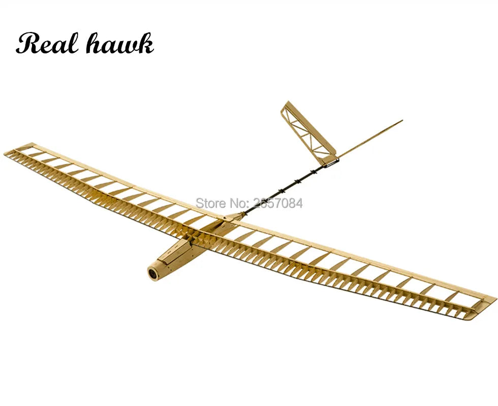 Balsawood RC Airplanes Model Laser Cut Glider Electric Power UZI 1400Mm Wingspan Building Kit Woodiness Model /WOOD PLANE