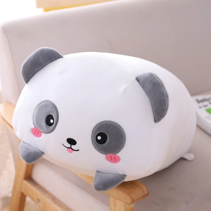 18-28CM Soft Animal Cartoon Pillow Cushion Cute Fat Dog Cat Totoro Penguin Pig Frog Plush Toy Stuffed Lovely Kids Birthyday Gift