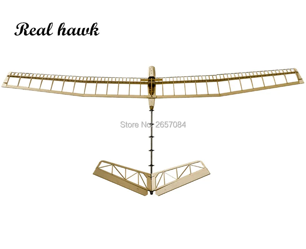 Balsawood RC Airplanes Model Laser Cut Glider Electric Power UZI 1400Mm Wingspan Building Kit Woodiness Model /WOOD PLANE