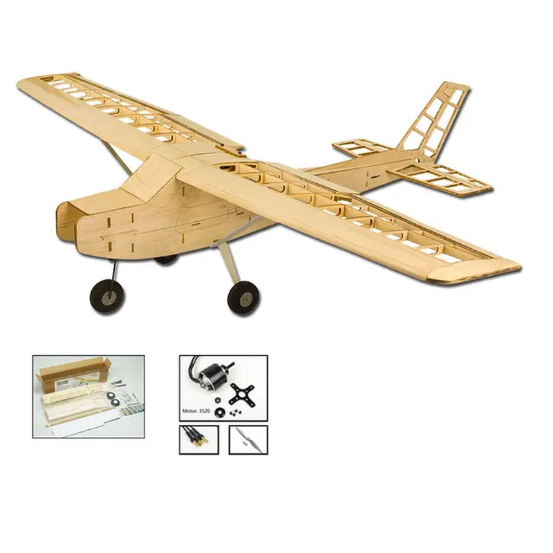 Balsawood Airplane Model Laser Cut Training Trainer T20 Cessna152 1200Mm 47 Inch Balsa Building Kit Woodiness Model WOOD PLANE